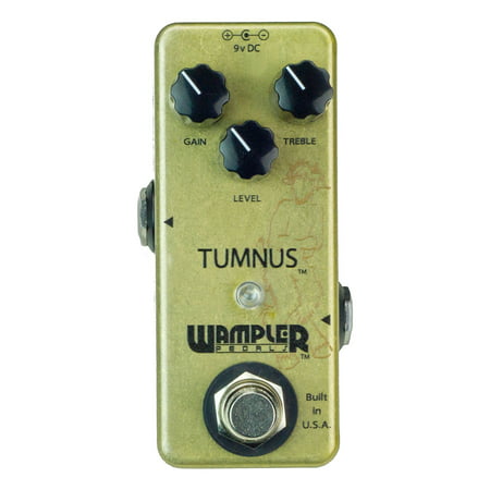 Wampler Tumnus Overdrive Guitar Effects Pedal (Best Overdrive Pedals Ever)