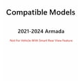thumbnail image 3 of Heated Back Tailgate Window Back Glass Compatible with Nissan Armada 2017-2024 Models, 3 of 6