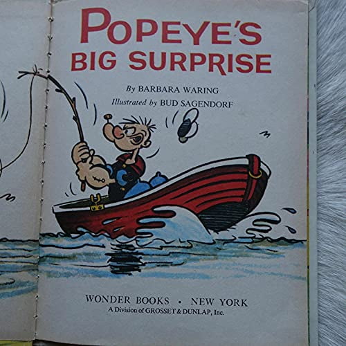 Pre-Owned Popeye's Big Surprise (Paperback) 084314128X 9780843141283
