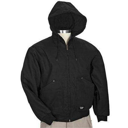 Big Men's Insulated Hooded Work Jacket
