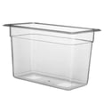 thumbnail image 3 of Met Lux Rectangle Clear Plastic 1/3 Size Cold Food Storage Container - 8" Depth - 1 count box, 3 of 11