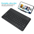 thumbnail image 3 of 10 Inch Wirelessly Bluetooths Keyboard, Ultra Thin Stable Connection, Quiet Waterproof Tablet Laptop Keyboard, Multi Applicable with Bluetooths, Portable for Travel, 3 of 7