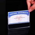 thumbnail image 4 of SharkTRUE High-Quality Scratch-Resistant PVC Card Sleeves, Slim & Lightweight, 10/20 Pcs Set, 4 of 8