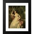 thumbnail image 2 of Sir Thomas Lawrence 19x24 Black Modern Framed Museum Art Print Titled - Portrait of Sally Siddons (1775-1803), 2 of 5