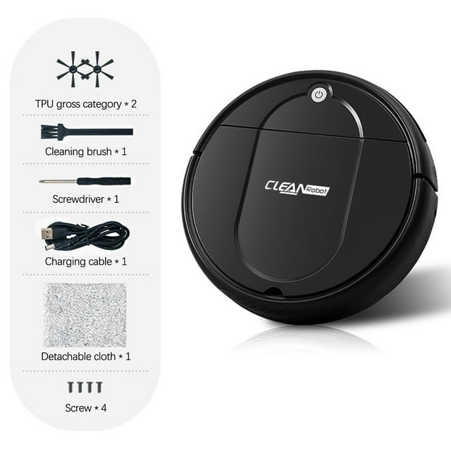 YEYDS Sweeping Robot, Lazy Household Cleaning Machine, USB Automatic Vacuum Cleaner, Small Robotic Cleaner for Hardwood Floors and Tiles Clearance Sales Today Deals Prime