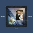 thumbnail image 2 of To My Dad on My Wedding Day, Father of the Bride Gifts, Daddy Picture Frame From Daughter, 6316CH, 2 of 9