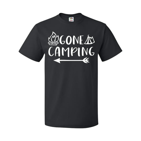 Inktastic Gone Camping T-Shirt