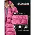 thumbnail image 4 of Packable Puffer Jacket Women without Hood Ellie Pink Water-Resistant- Repellent For Outdoor (XL), 4 of 5