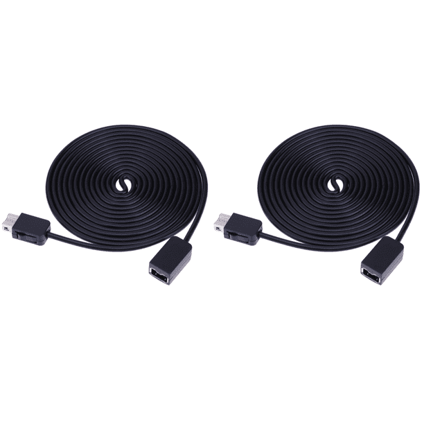 Cable de extensión 3m/9.84ft para 2017 Nintendo SNES Classic Mini Console Negro