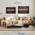 thumbnail image 4 of Elephant Stock Football Laces Wall Art - Horizontal Canvas Wall Art - Living Room Wall Decor - Sports Canvas - Red And Brown Decor - 39" x 26", 4 of 8