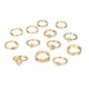 thumbnail image 1 of Conjunto De Anillos Para Mujeres Estrella Luna Corona Señoras Anillo Apilable Anillos Simples De Moda Para Mujeres Chicas Adolescentes 13 Piezas matsuzay AP005754-00, 1 of 6