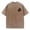 93#Coffee, variant on Mens Short Sleeve T-Shirt Graphic Loose Fit Tee Crew Neck Palm Tree Summer Shirts Green 4XL