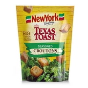 New York Bakery Texas Toast Seasoned Croutons, 5 oz. Bag