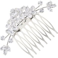thumbnail image 1 of Wedding Hair Comb Bridal Hair Piece Rhinestone Hair Comb Wedding Accessory for Brides, 1 of 9