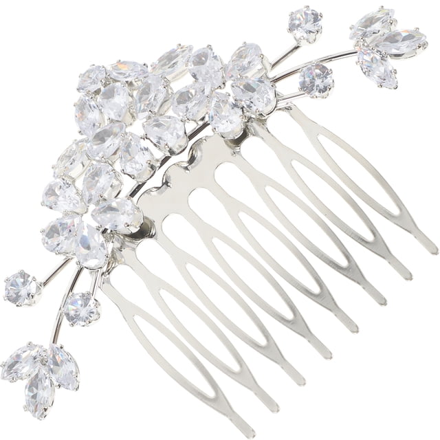 Wedding Hair Comb Bridal Hair Piece Rhinestone Hair Comb Wedding Accessory for Brides