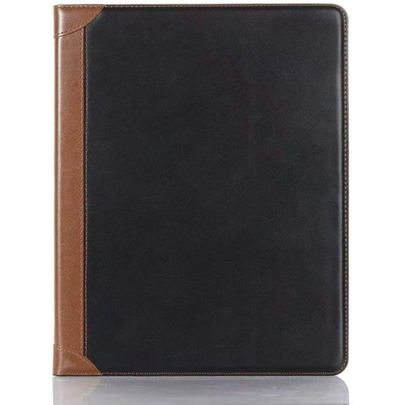 iPad Pro 12.9 inch 4th/3rd Gen 2020/2018 Case with Pencil Holder, DMaos Vintage Book Premium Graded Leather Stand Folio