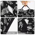 thumbnail image 6 of Moth and Skeleton Gothic Pattern Teens Toddler Nap Mat with Pillow, Sleeping Mat Bag for Preschool Daycare 50"x20", 6 of 6