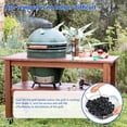 thumbnail image 5 of Charcoal Basket for Grill, Stainless Steel Ash Basket for Large Big Green Egg & Kamado Joe, Heavy Duty Firebox Accessories with Folding Handle, 5 of 7