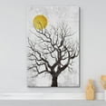thumbnail image 2 of wall26 Canvas Print Wall Art Grunge Dark Forest Tree Golden Sun Landscape Nature Wilderness Illustrations Modern Art Bohemian Scenic Relax/Calm Multicolor for Living Room, Bedroom, Office - 24"x, 2 of 5