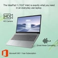 thumbnail image 2 of Ordinateur Portable Lenovo IdeaPad 1 15,6 Po FHD Intel Celeron 8 Go 384 Go, 2 of 6