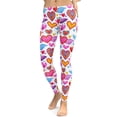 thumbnail image 6 of Heart Pattern Leggings Size: L for Women | FIERCEPULSE, 6 of 8