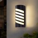 thumbnail image 5 of Aplique de pared para exterior/interior, moderno aplique LED impermeable para exterior, 3000 K, blanco cálido, para jardín, terraza, patio, dormitorio, hogar, pasillo., 5 of 5