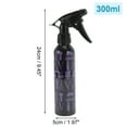 thumbnail image 4 of Unique Bargains 1 Pc Refillable Spray Bottles Tools Pattern Hair Spray Bottles for Hair 300ml Black, 4 of 6