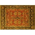 thumbnail image 1 of Ahgly Company Indoor Rectangle Oriental Yellow Industrial Area Rugs, 5' x 7', 1 of 4