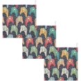 thumbnail image 7 of Retro Joysticks Pattern Baby Muslin Washcloths Soft Absorbent Face Towel, Video Game Controller Burp Cloths Cotton Bath Wipes 5 PCS Infant Wash Cloth for Newborn Boys Girls 12"x12", 7 of 7