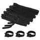 thumbnail image 1 of Bridas de Cable Reutilizables, Organizador de Cuerda Ajustable de Gancho y Bucle Negro 210, 1 of 1