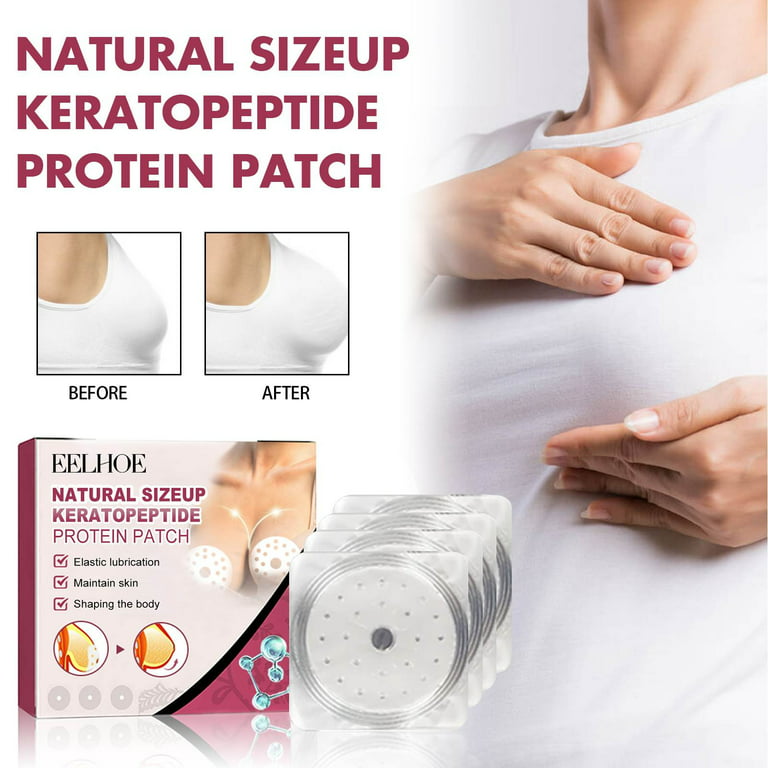 YiFudd Keratopeptide Protein Patch, Breast Enhancement Patch, Chest Enhancer  Paste Breast Firming Patch Breast Enhancement Pads For Women 