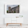 thumbnail image 2 of Historic Stone Church in Shamokin - Shamokin Pennsylvania Photography Church Architecture Cathedral Gothic Religious Art Christian White Framed Wall Art Print 5 x 7 inches, 2 of 3