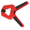 thumbnail image 3 of Pince de Charpentier, Pince Rouge Accessoire Outil de Charpentier Pince en Forme de A avec Ressort Solide pour Fixer des Pièces de Menuiserie 4 Po 50mm 10kg, 3 of 8