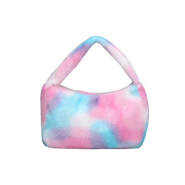 Bolso Hombro Felpa Kuymtek Degradado Rosa Otoño Invierno