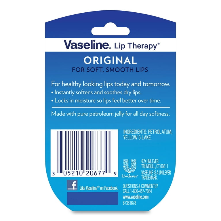 Lip Therapy, Original, 0.25 oz, Plastic Flip-Top Container Lip Therapy, Original, 0.25 oz, Plastic Flip-Top Container