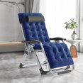 thumbnail image 5 of Slsy Zero Gravity Chair with Removable Cushion, Folding Chair for Bedroom and Living Room, Folding Reclining Patio Chairs for Indoor Outdoor, 5 of 12