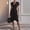 *Black, variant on ClodeEU Women's V Neck Ruched Wrap Dress,Short Sleeve Bodycon Casual Party Dress Black,Women's Plus L