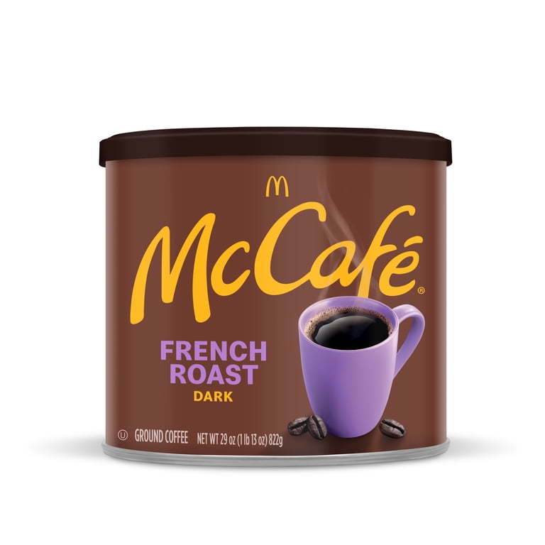 McCafé, French Roast Coffee, 29 oz Ground, Dark Roast, Arabica