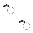 thumbnail image 1 of maskred 1/2/3/5 Rétroviseur de Vélo Monté sur Guidon Pliable Accessoire Convexe Réglable No.00 2 Pcs, 1 of 4