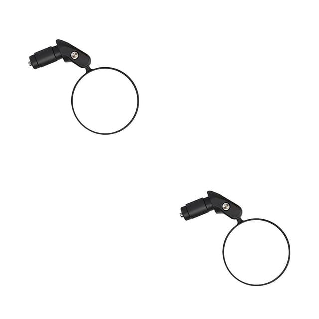 maskred 1/2/3/5 Bike Rearview Mirror Handlebar Mounted Folding Adjustable Convex Accessory No.00 2PCS