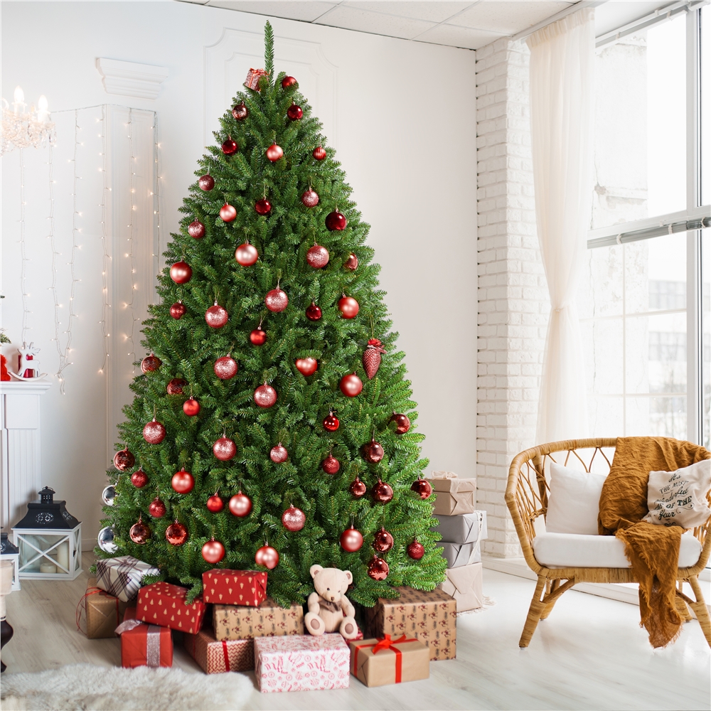 Topeakmart 7.5ft Ultra-Thick Artificial Christmas Tree, 2326 Tips photo 2
