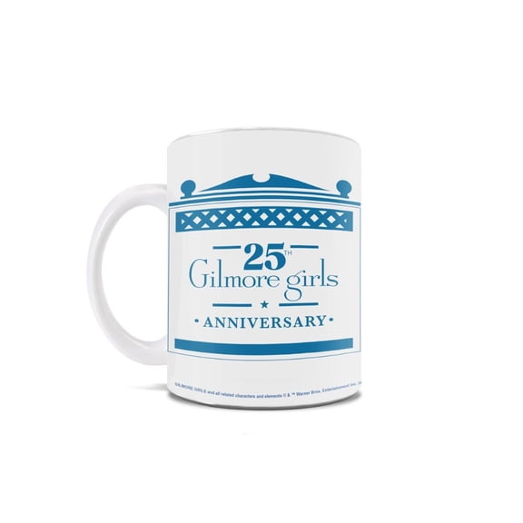Gilmore Girls (25th Anniversary) 11 oz White Ceramic Mug WMUG1747