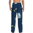 thumbnail image 3 of Disketp Space Dinosaur Men'S Pajama Pants - Ultra Soft Fleece Sleep And Lounge Pants (Size: S-Xxl), 3 of 9