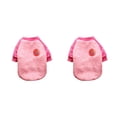 thumbnail image 1 of Ropa de invierno Methold Chaleco suéter para perros Bulldog rosa XS 2piezas, 1 of 5