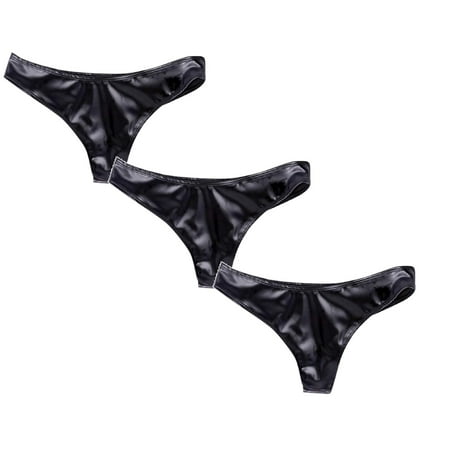 

Womens Underwear Brief Open Shift Bright Small Wrapped Bright Mirror Paint Appeal Lingerie Panties3PC