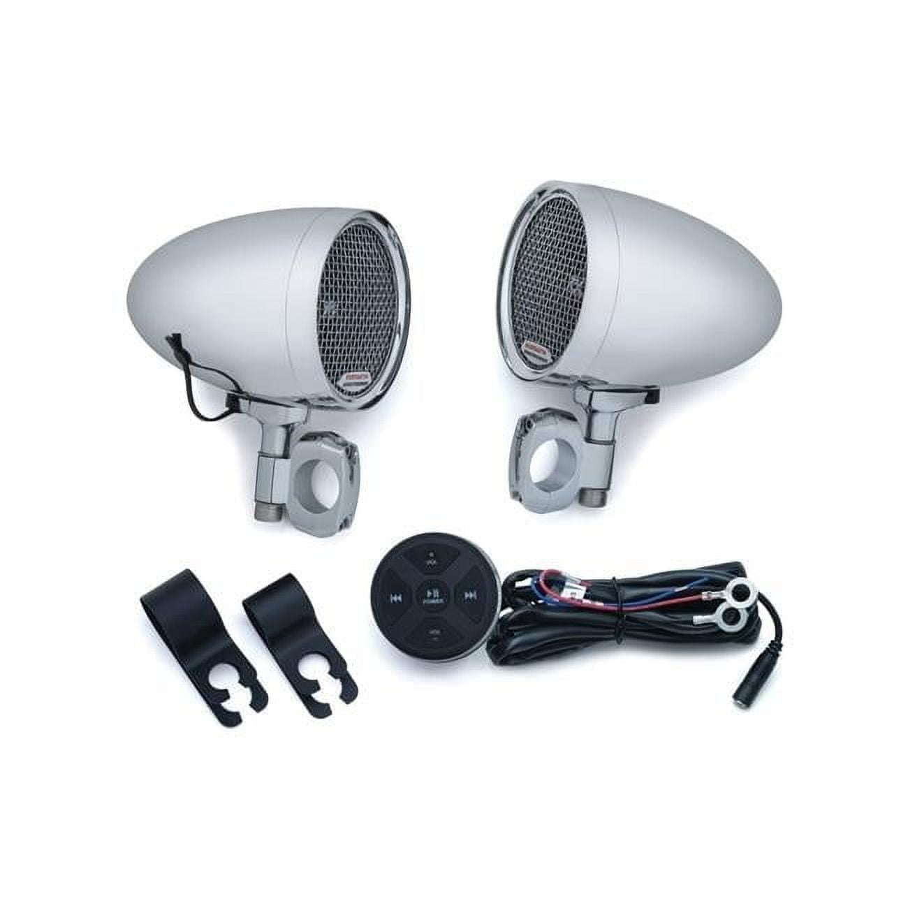 Kuryakyn 2720 MTX Motorcycle Sound Bar: 300W, Handlebar, Bluetooth