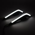 thumbnail image 2 of BUYISI Motorcycle Winglet Aerodynamic Spoiler Wing Decoration 12V Cold Light Led White, 2 of 9