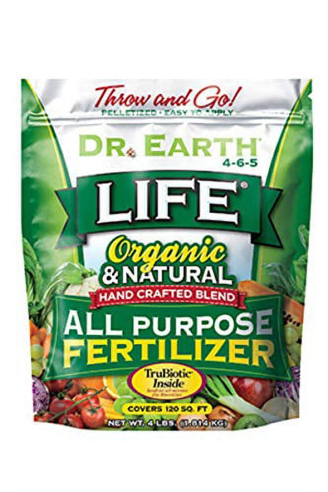 Dr. Earth Life Organic Flowers/Fruits/Vegetables All Purpose Fertilizer 4 lb