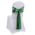 thumbnail image 1 of 20Pcs Satin Chair Sashes Bow sash for Wedding Birthday Party, Graduations, Chair Sashes Banquets Chair Decorations, 1 of 5