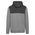thumbnail image 3 of Men's Levelwear Gray Philadelphia Phillies Chicane Core Logo Quarter-Zip Pullover Hoodie, 3 of 3